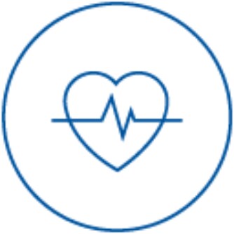 Heart beat icon