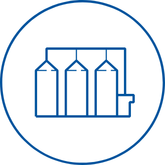 Icon of a manufacturing industry